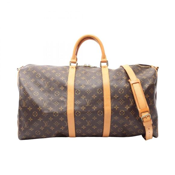 Louis Vuitton Handbags - LOUIS VUITTON Brown Monogram Leather Boston Bag
